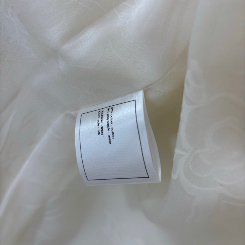 Chanel香奈兒 乳白色立領長袖外套 周迅同款 34碼-4