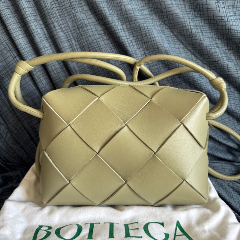 Bottega Veneta Cassette Camera Bag 相機袋 - Travertine 牛油果綠色-1