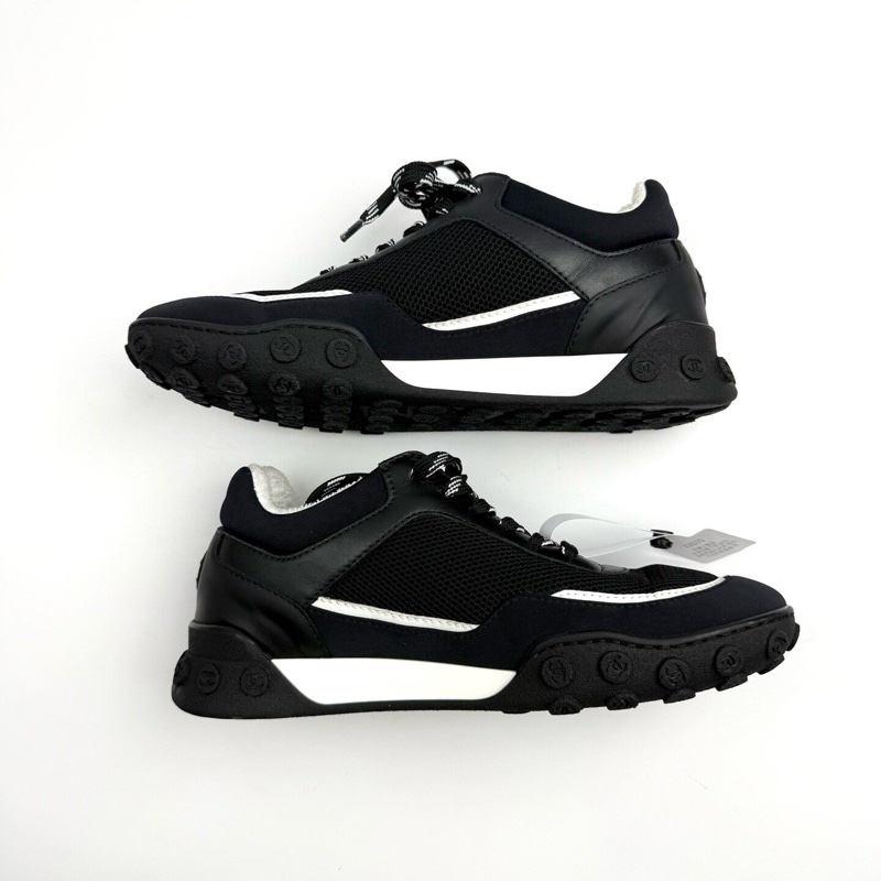 香奈兒Chanel 黑色經典運動鞋 35碼 無附件成色非常好-3