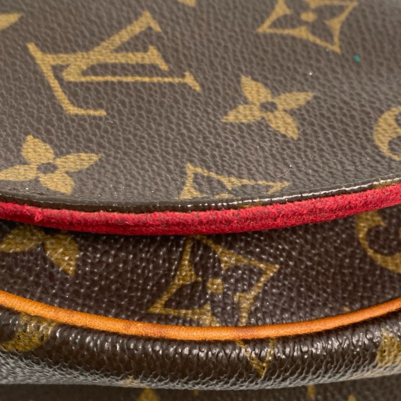 △ Louis Vuitton 路易威登 Brown Coated Canvas Monogram Tambourin Crossbody Bag M51179 啡色塗層帆布經典老花斜背袋 - 257028876-7