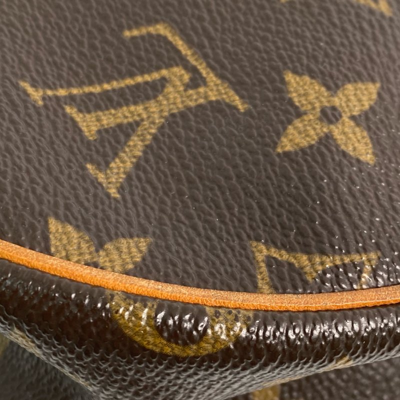 △ Louis Vuitton 路易威登 Brown Coated Canvas Monogram Tambourin Crossbody Bag M51179 啡色塗層帆布經典老花斜背袋 - 257028876-9
