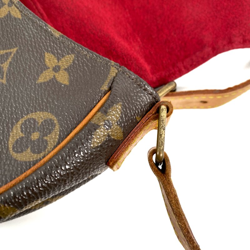 △ Louis Vuitton 路易威登 Brown Coated Canvas Monogram Tambourin Crossbody Bag M51179 啡色塗層帆布經典老花斜背袋 - 257028876-21