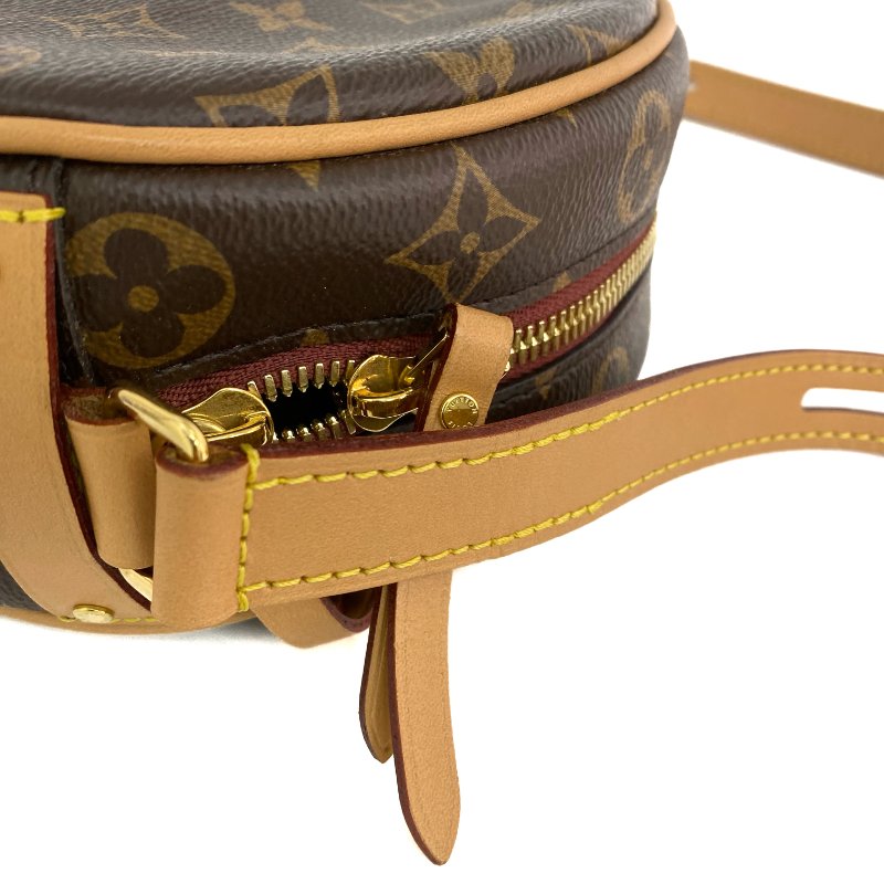 △ Louis Vuitton 路易威登 Brown Coated Canvas Monogram Boite Chapeau Souple PM Crossbody Bag M45578 啡色塗層帆布經典老花斜背袋 - 257027010-11