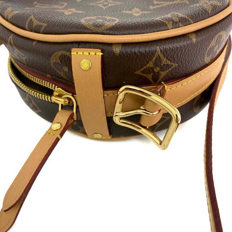 △ Louis Vuitton 路易威登 Brown Coated Canvas Monogram Boite Chapeau Souple PM Crossbody Bag M45578 啡色塗層帆布經典老花斜背袋 - 257027010-13