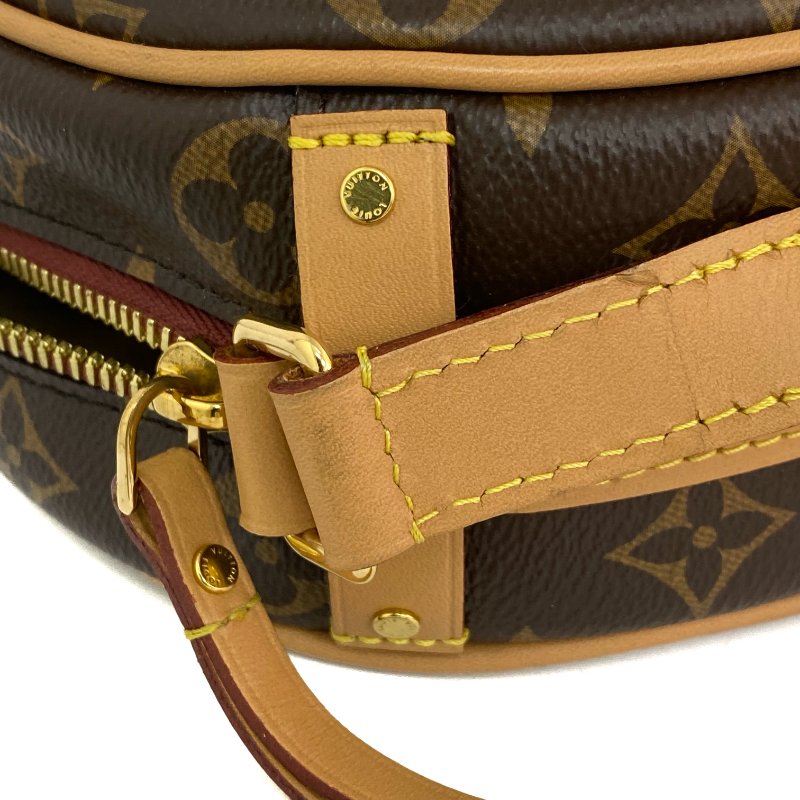 △ Louis Vuitton 路易威登 Brown Coated Canvas Monogram Boite Chapeau Souple PM Crossbody Bag M45578 啡色塗層帆布經典老花斜背袋 - 257027010-14
