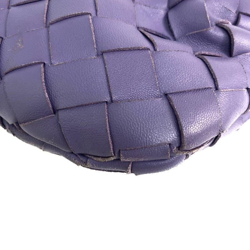 △ Bottega Veneta 寳緹嘉 Purple Lambskin Mini Jodie Hand Bag 紫色小羊皮手袋 - 267005778-6