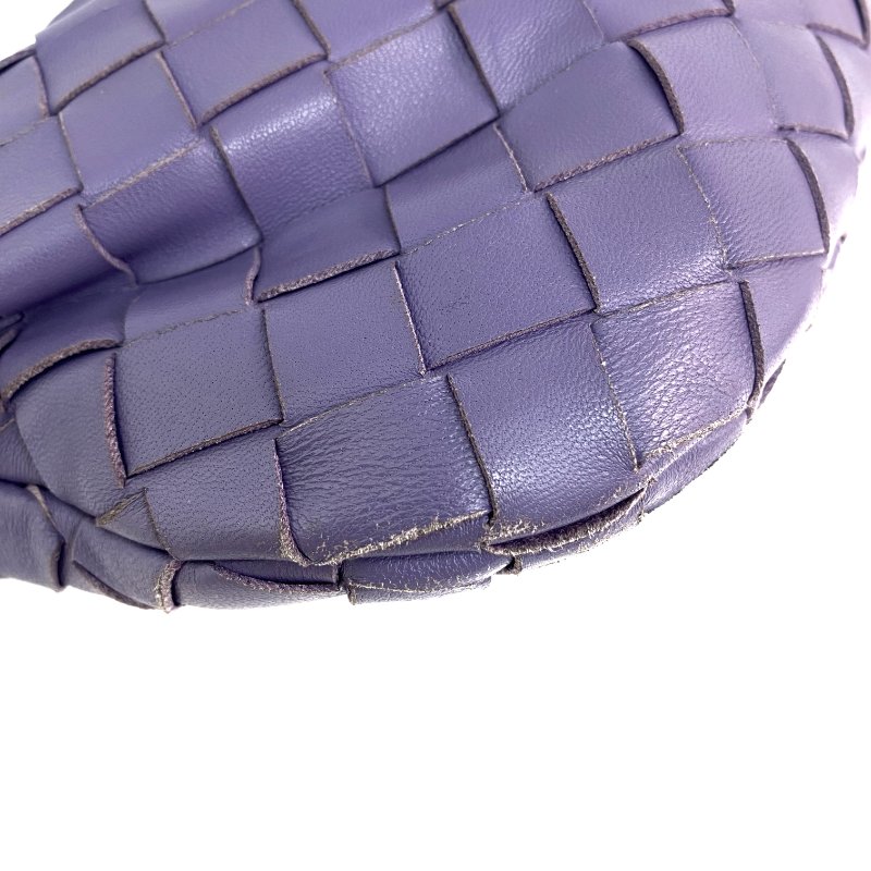 △ Bottega Veneta 寳緹嘉 Purple Lambskin Mini Jodie Hand Bag 紫色小羊皮手袋 - 267005778-7
