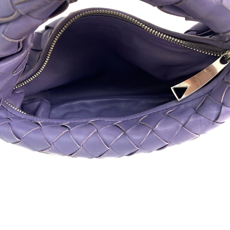 △ Bottega Veneta 寳緹嘉 Purple Lambskin Mini Jodie Hand Bag 紫色小羊皮手袋 - 267005778-12