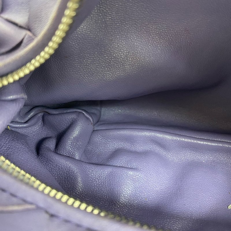 △ Bottega Veneta 寳緹嘉 Purple Lambskin Mini Jodie Hand Bag 紫色小羊皮手袋 - 267005778-13