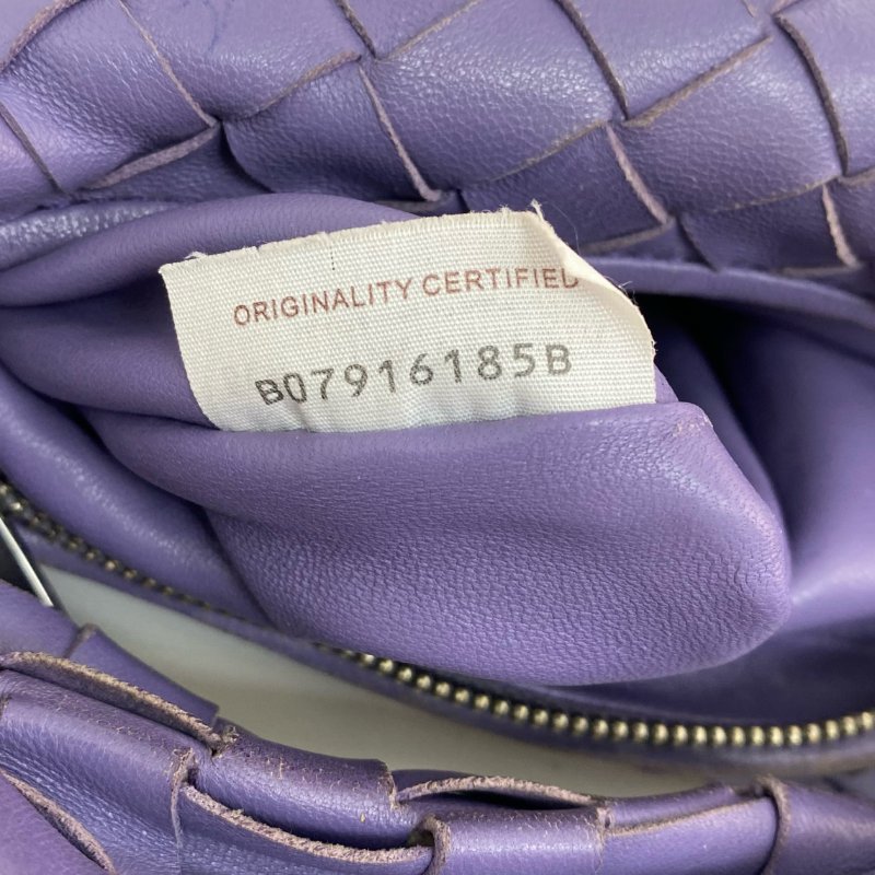 △ Bottega Veneta 寳緹嘉 Purple Lambskin Mini Jodie Hand Bag 紫色小羊皮手袋 - 267005778-16