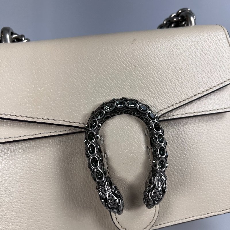 GUCCI 421970 白水鑽酒神包-6