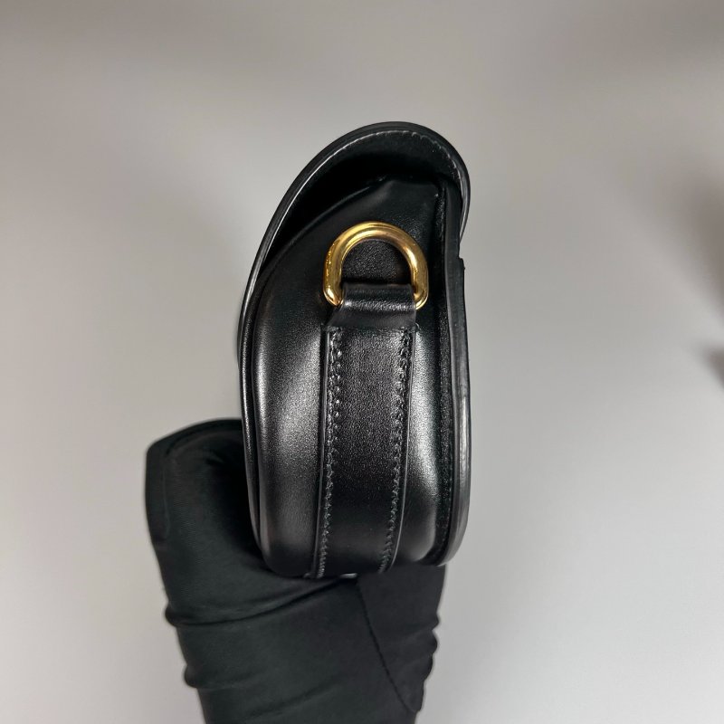 DIOR 黑皮革BOBBY橫版側肩包-2