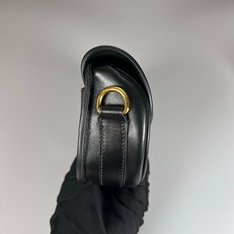 DIOR 黑皮革BOBBY橫版側肩包-3