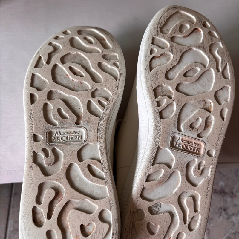 Alexander McQueen 【ALEXANDER MCQUEEN】MCQ 麥昆 運動鞋 休閒鞋 厚底鞋 白色黑尾 37-11