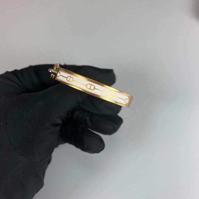 HERMES FI 1221 白金豬鼻CLIC H手環PM-2