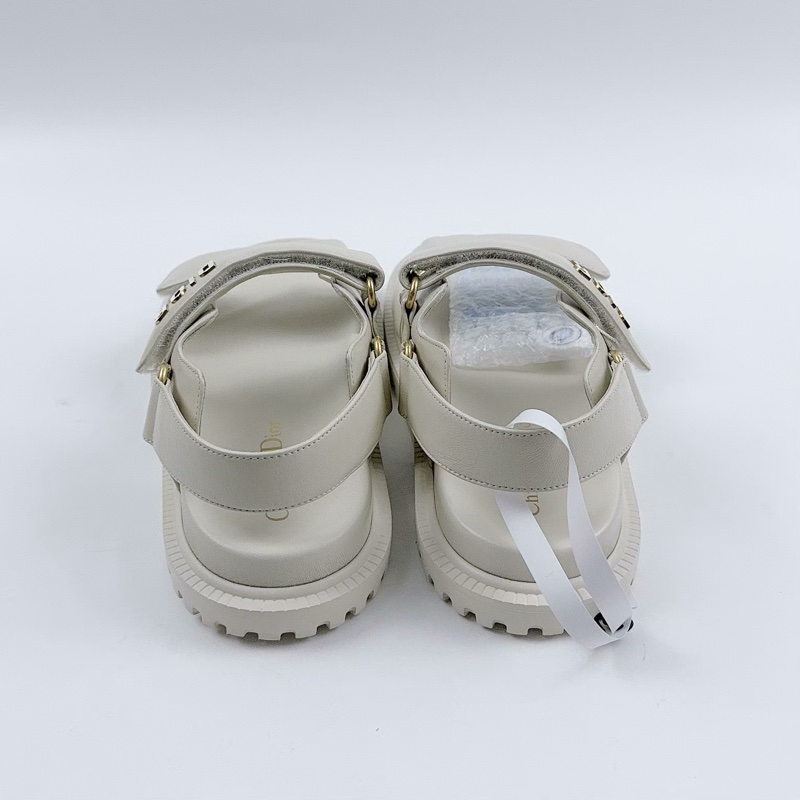 99新 Dior 迪奧 魔術貼涼鞋 36.5碼輕微使用過 無附件-2