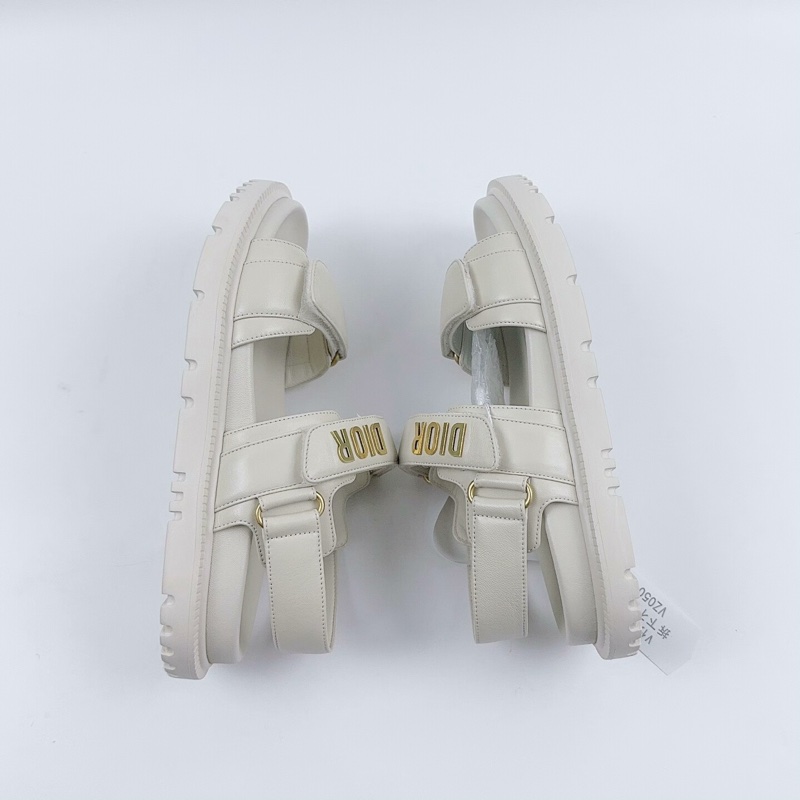 99新 Dior 迪奧 魔術貼涼鞋 36.5碼輕微使用過 無附件-5