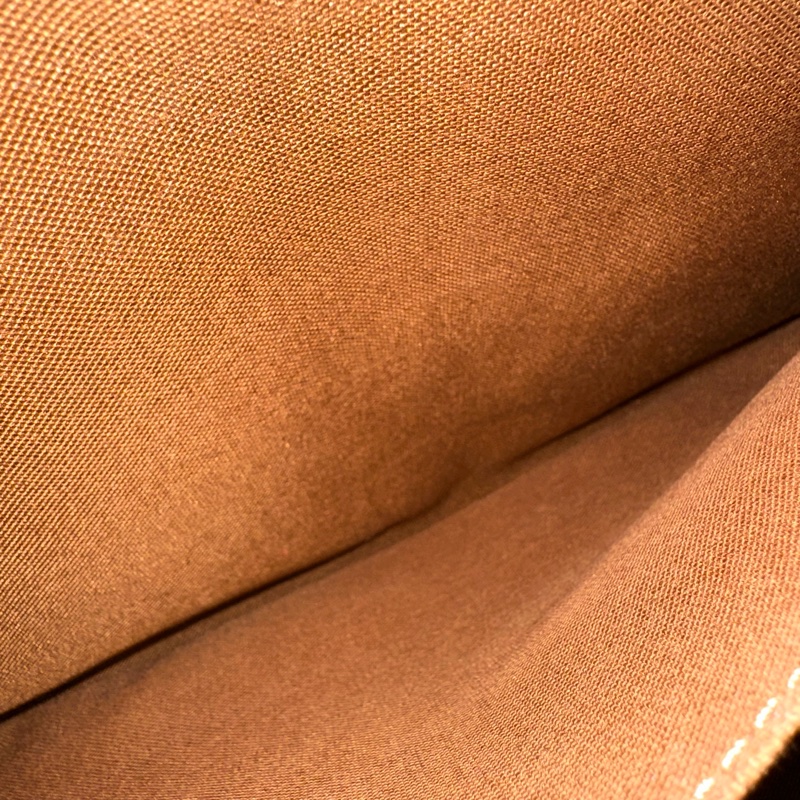 LV M42256 老花金釦雙層馬鞍包 斜背包-74