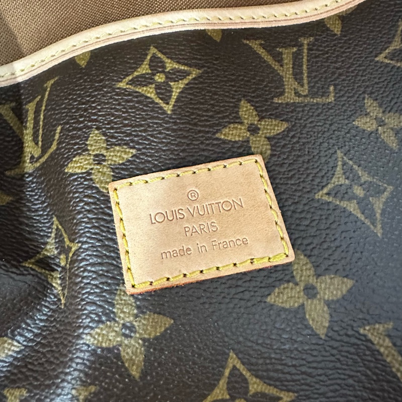 LV M42256 老花金釦雙層馬鞍包 斜背包-75