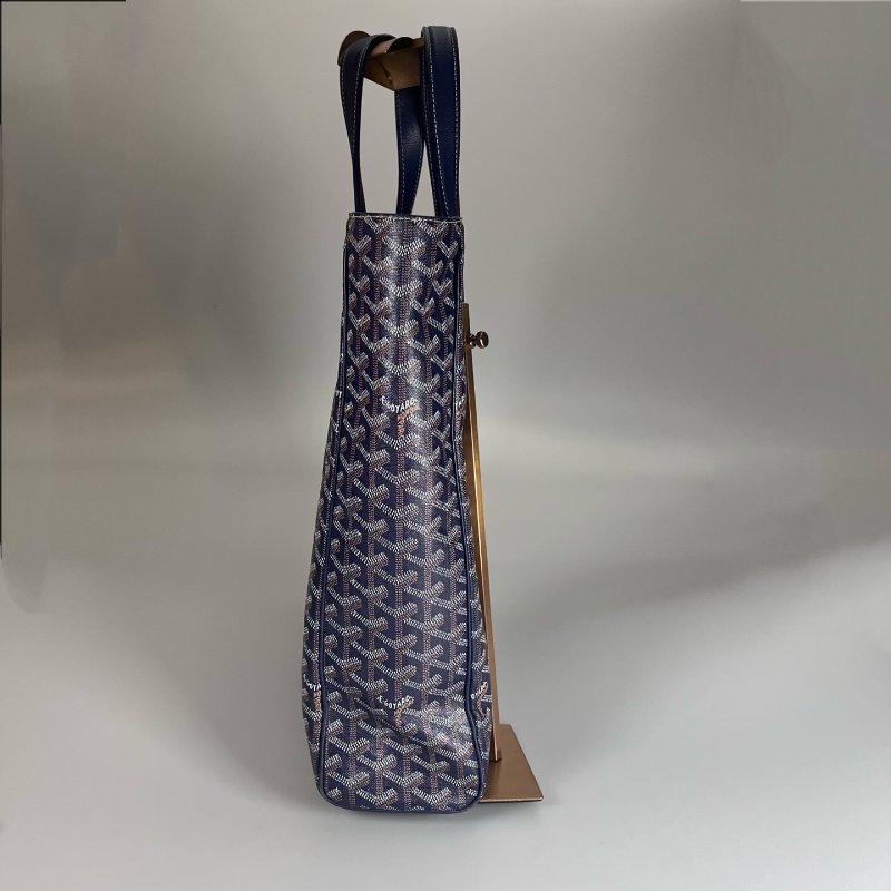 GOYARD  深藍老花VOLTAIRE 托特包 尺寸:36*37*7cm 附屬品:背帶 TE2950-3