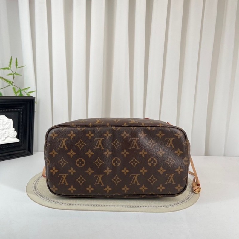 LV路易威登 芯片款 24年票 never full托特包購物袋單肩手提包 NF中最最經典的一款-4