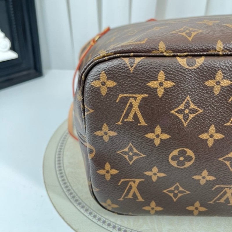 LV路易威登 芯片款 24年票 never full托特包購物袋單肩手提包 NF中最最經典的一款-7