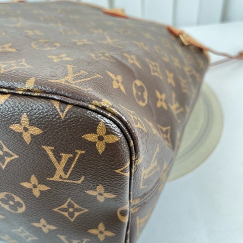 LV路易威登 芯片款 24年票 never full托特包購物袋單肩手提包 NF中最最經典的一款-12