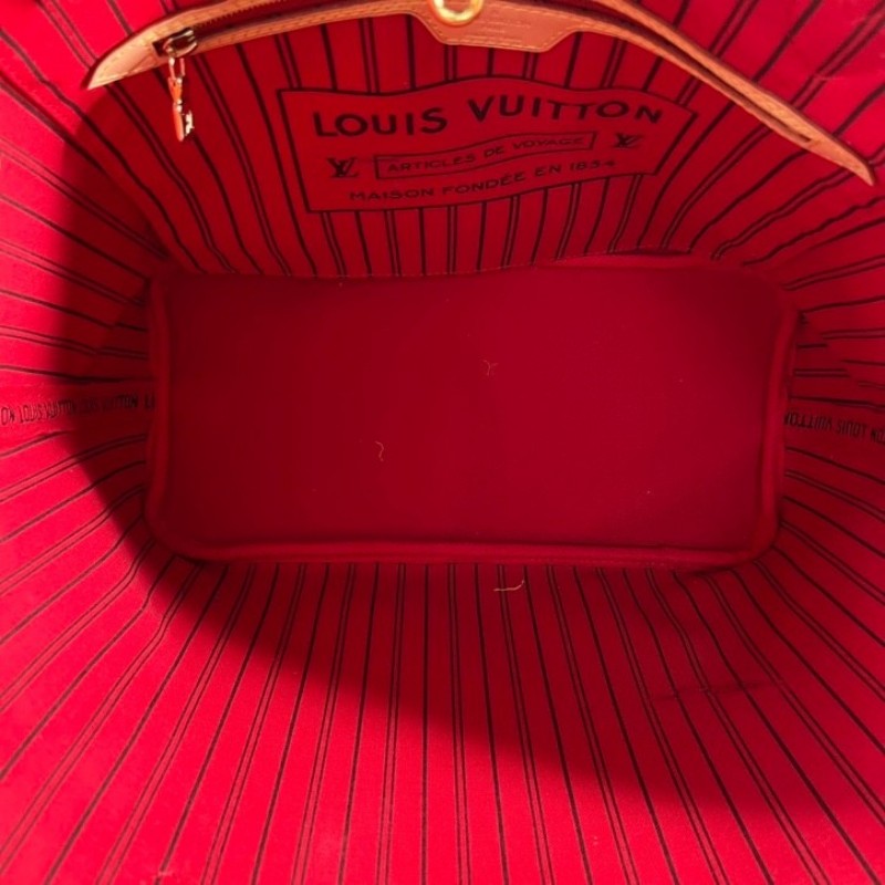 LV路易威登 芯片款 24年票 never full托特包購物袋單肩手提包 NF中最最經典的一款-15