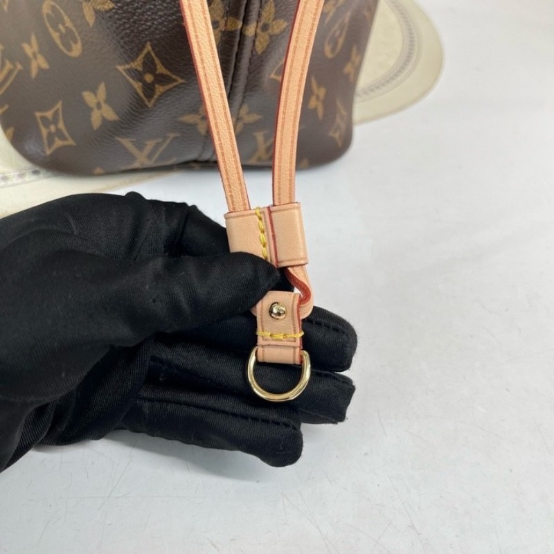 LV路易威登 芯片款 24年票 never full托特包購物袋單肩手提包 NF中最最經典的一款-23