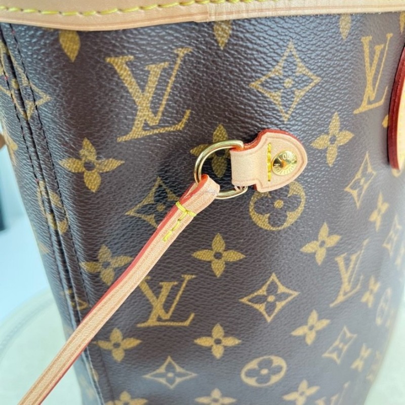 LV路易威登 芯片款 24年票 never full托特包購物袋單肩手提包 NF中最最經典的一款-25