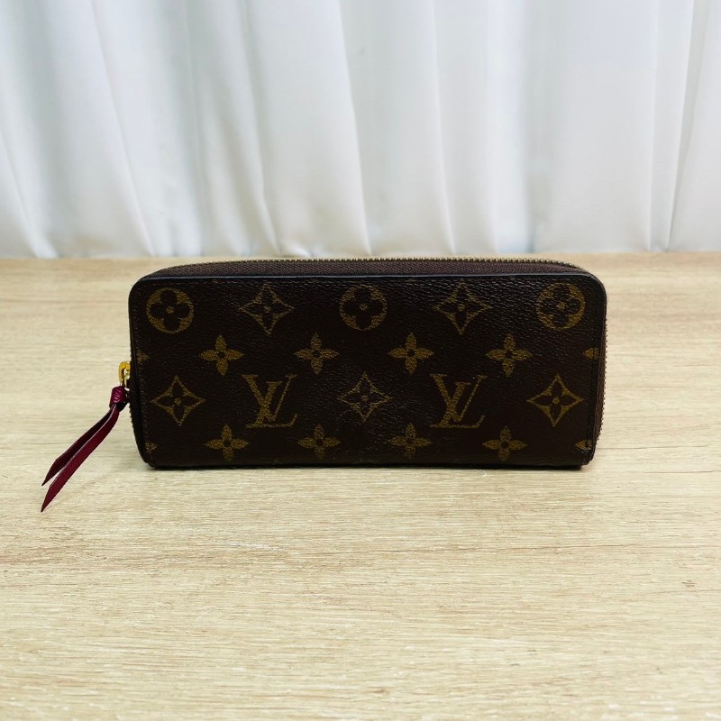 LV  路易威登 經典老花 長款拉鏈錢包 內裡多夾層-5