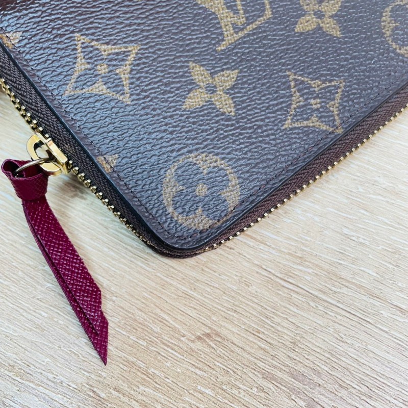 LV  路易威登 經典老花 長款拉鏈錢包 內裡多夾層-8