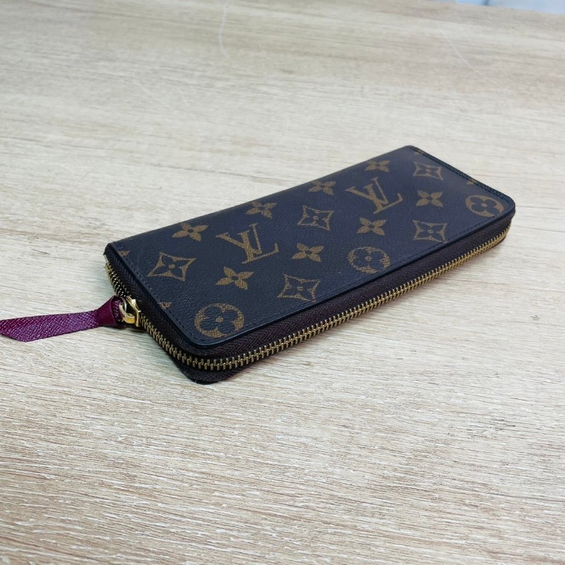 LV  路易威登 經典老花 長款拉鏈錢包 內裡多夾層-14