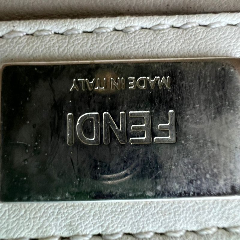 Fendi 2Jours Flowerland 花朵鉚釘手提包-1