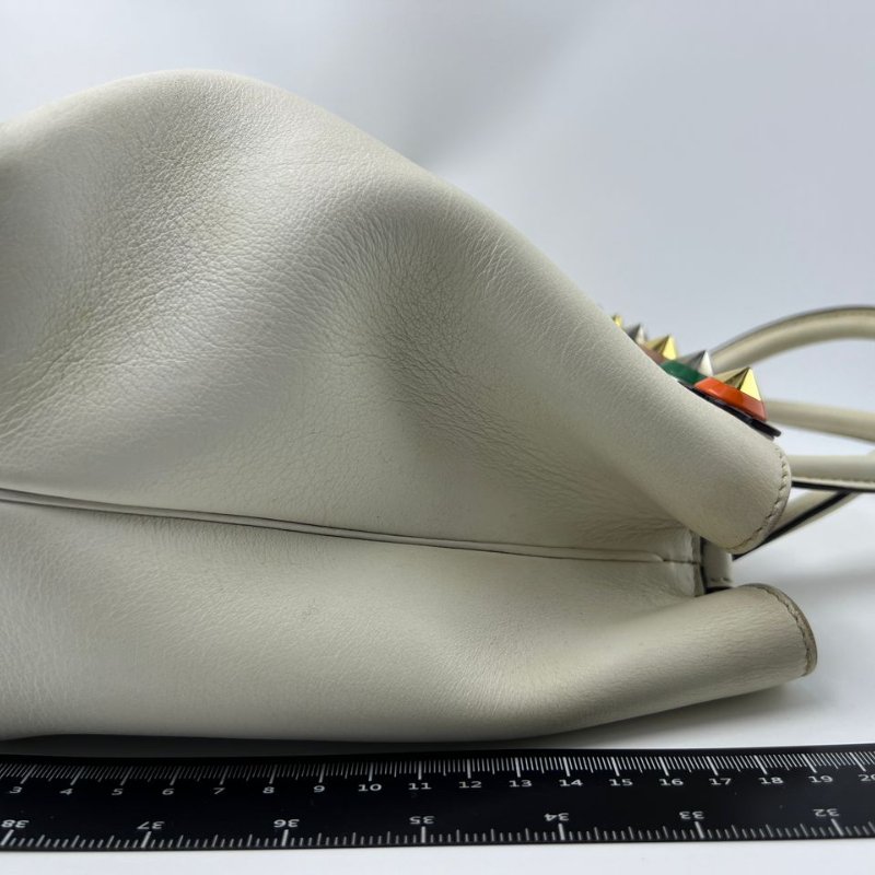 Fendi 2Jours Flowerland 花朵鉚釘手提包-6