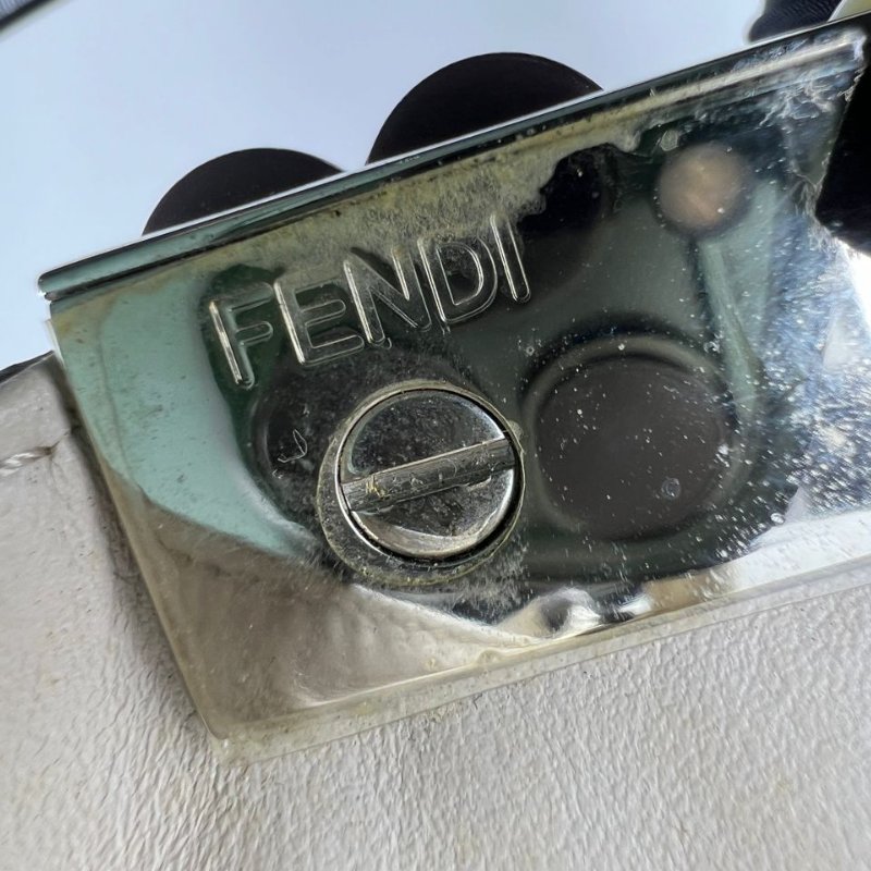 Fendi 2Jours Flowerland 花朵鉚釘手提包-25