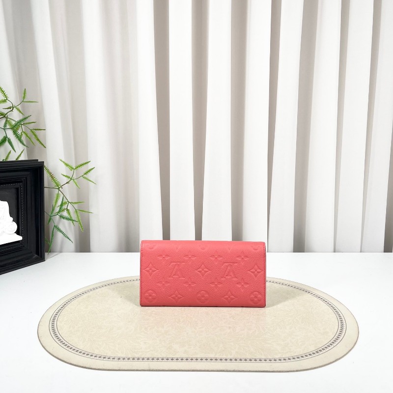 LV路易威登 經典老花搭配豆豆長款信封錢包 內裡整潔 卡位多 容量大-6