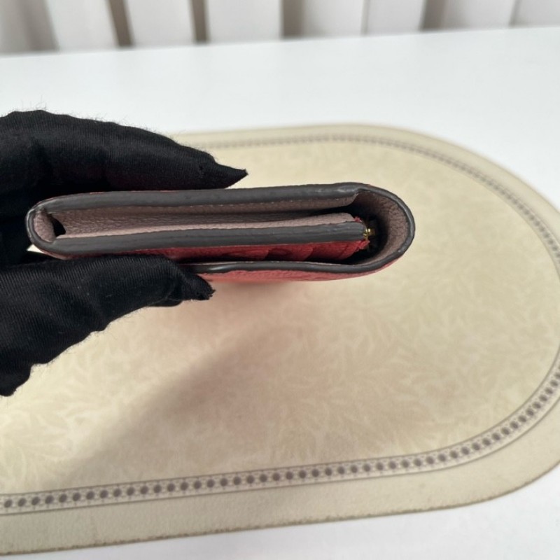 LV路易威登 經典老花搭配豆豆長款信封錢包 內裡整潔 卡位多 容量大-9