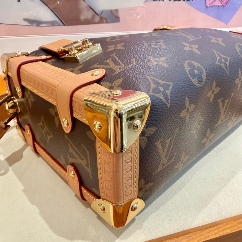 LV路易威登 Side Trunk中號軟盒子 谷愛凌同款 容量足夠 氣場十足 優雅的力量感-3