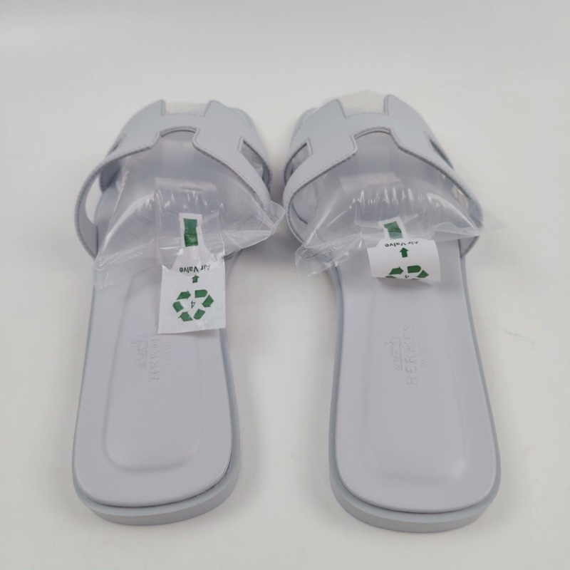 閒置新 未使用 Hermes/愛馬仕H拖鞋/38碼/帶防塵袋/無盒-3