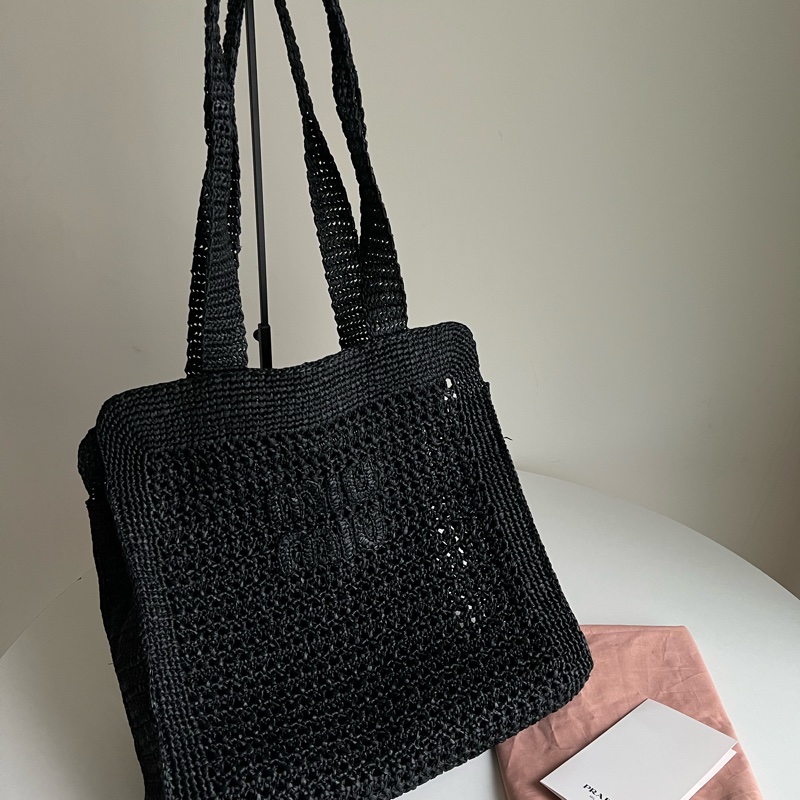 Miumiu黑色編織包-0