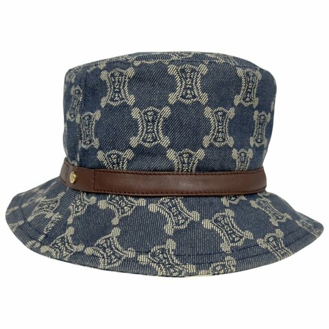 CELINE 凱旋門 牛仔 漁夫帽