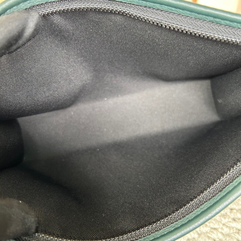 ghh hz LV路易威登深綠色Gaston二合一 老花滿印 可拆分使用 配肩帶和子袋 可單肩可斜挎 拉鍊順滑 內裡乾淨整潔 容量實用 日常通勤百搭-12