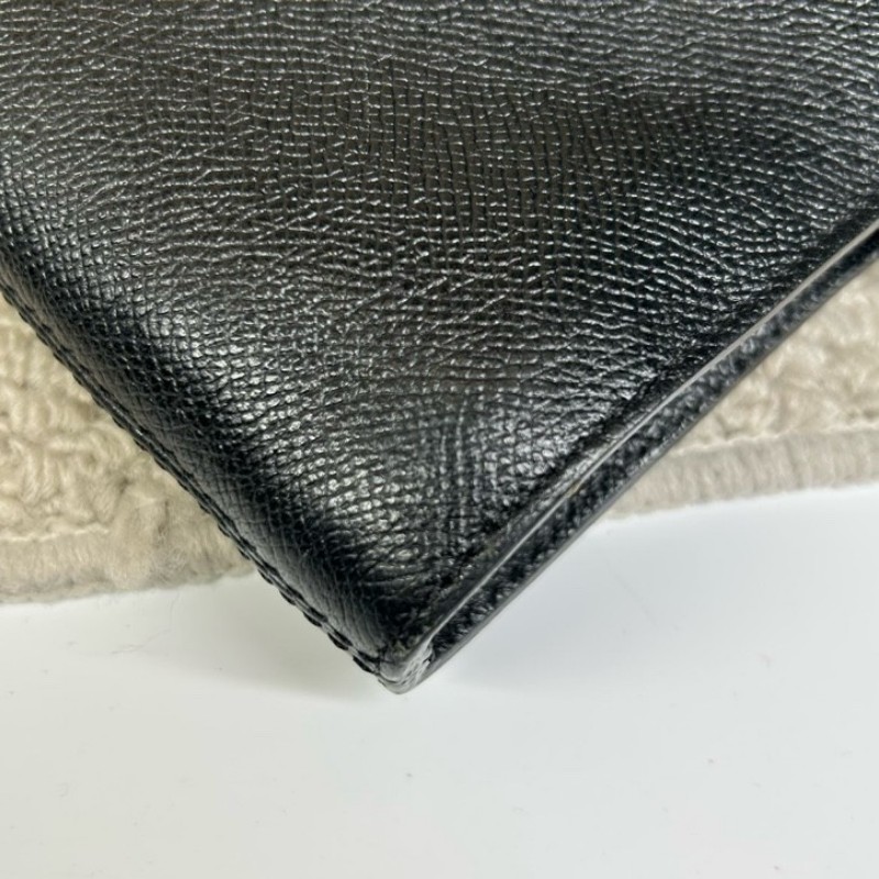 ghh hz 巴寶莉BURBERRY黑色公文包 內裡經典格紋 可單肩可斜挎 容量實用 適合商務通勤-9