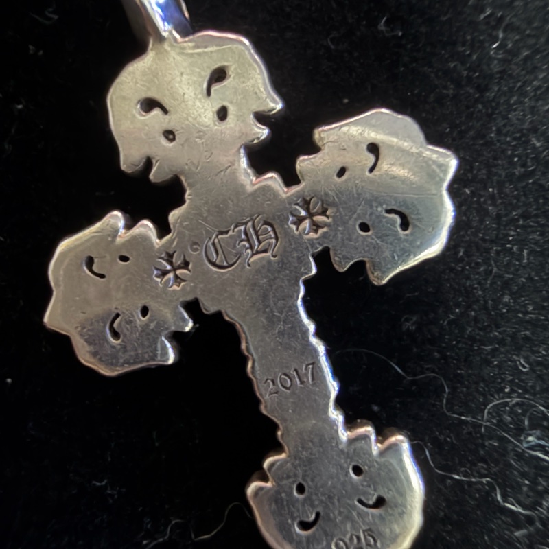 Chrome hearts 火焰十字架 小號-2