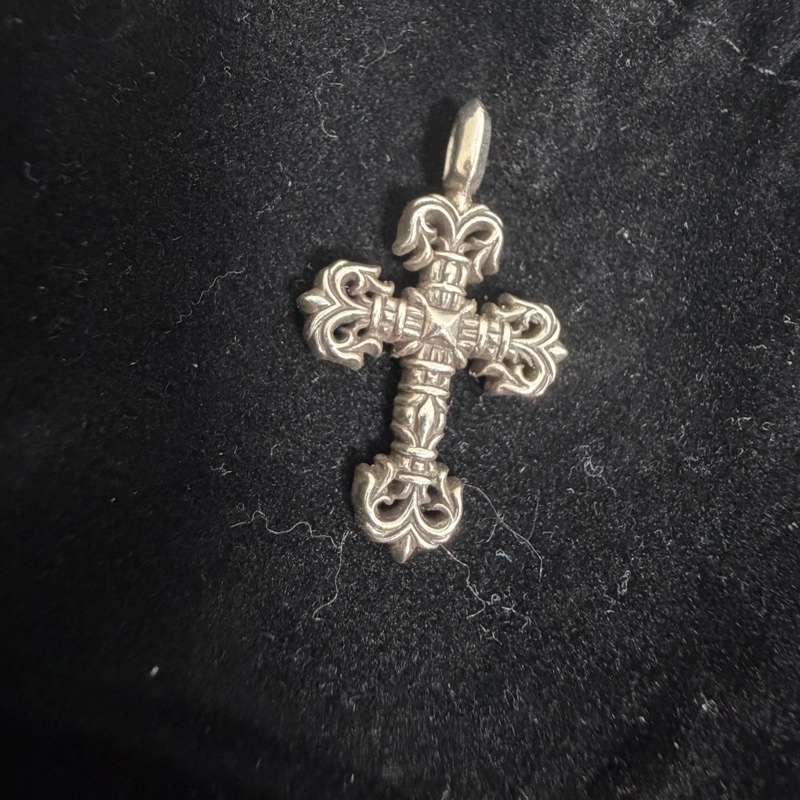 Chrome hearts 火焰十字架 小號-4