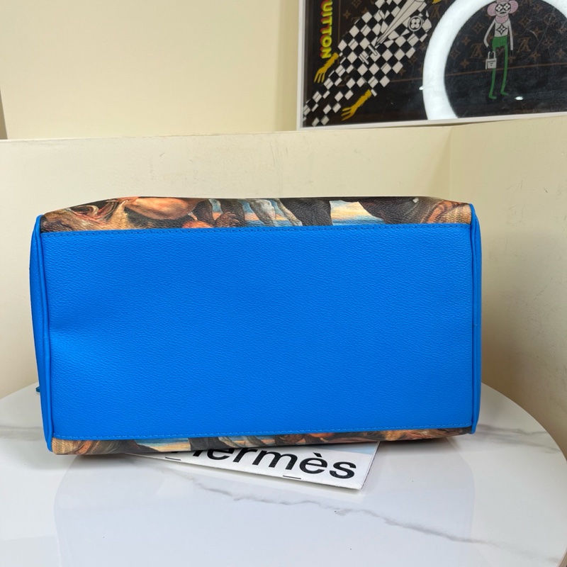 LV 油畫大師 魯本斯獵虎 speedy30 尺寸約30*20-4