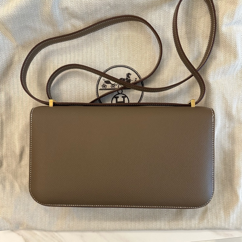 Hermes Constance elan 灰色 金扣-1