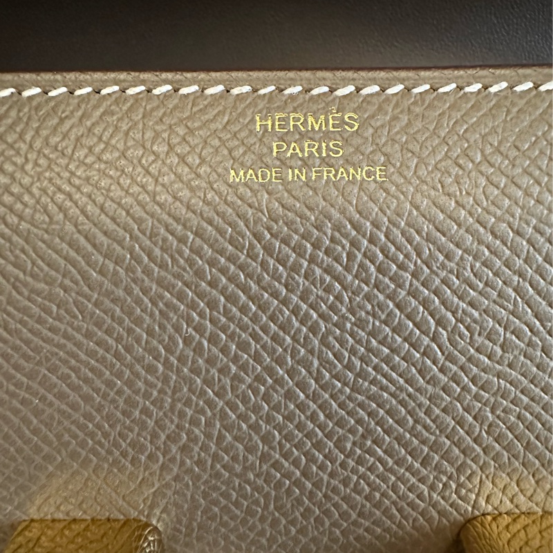 Hermes Constance elan 灰色 金扣-4