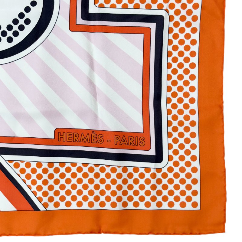 HERMES Pégase pop 140 波普飛馬 絲巾-5